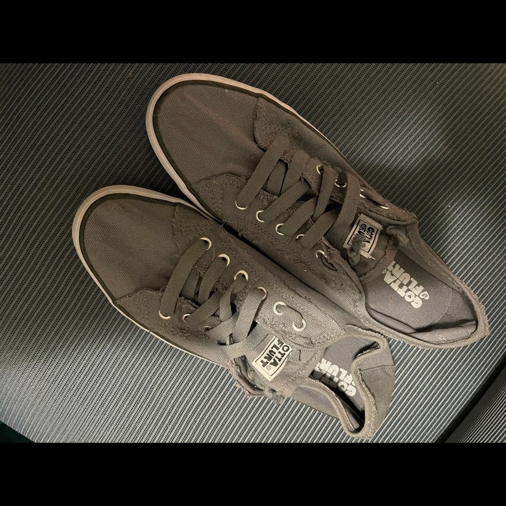 Slip on knock off converse